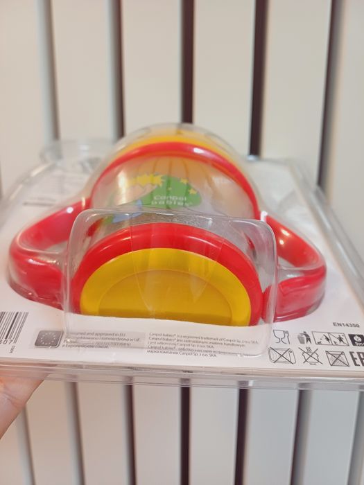 Kubek niekapek 9 miesięcy + Canpol babies Nowy