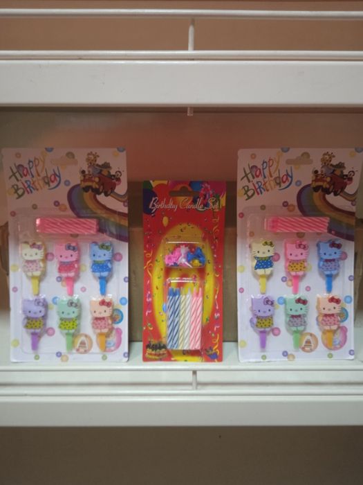 Свічки святкові для торта