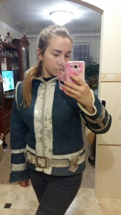 Куртка из натуральной овчины