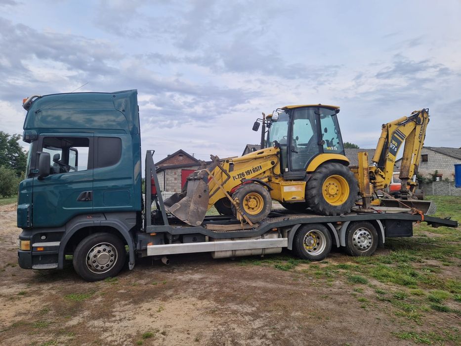 Pomoc drogowa, laweta, transport maszyn do 15t