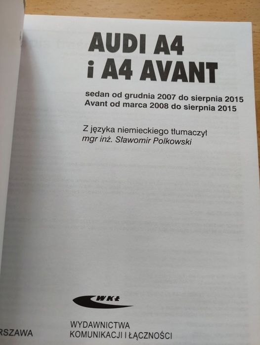 Sam naprawiam Audi A4 I A4 Avant