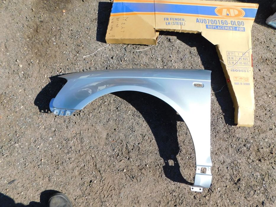 audi A3 8P błotnik lewy kolor LY7W NOWY  WYSYŁKA