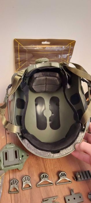 Hełm ASG Fast Helmet OD - Oliwkowy