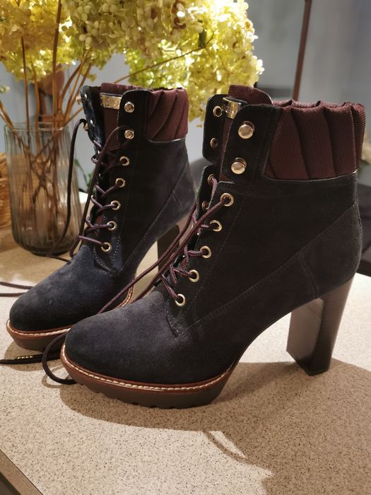 Tommy Hilfiger botki na platformie 10.5cm roz 40 jak nowe