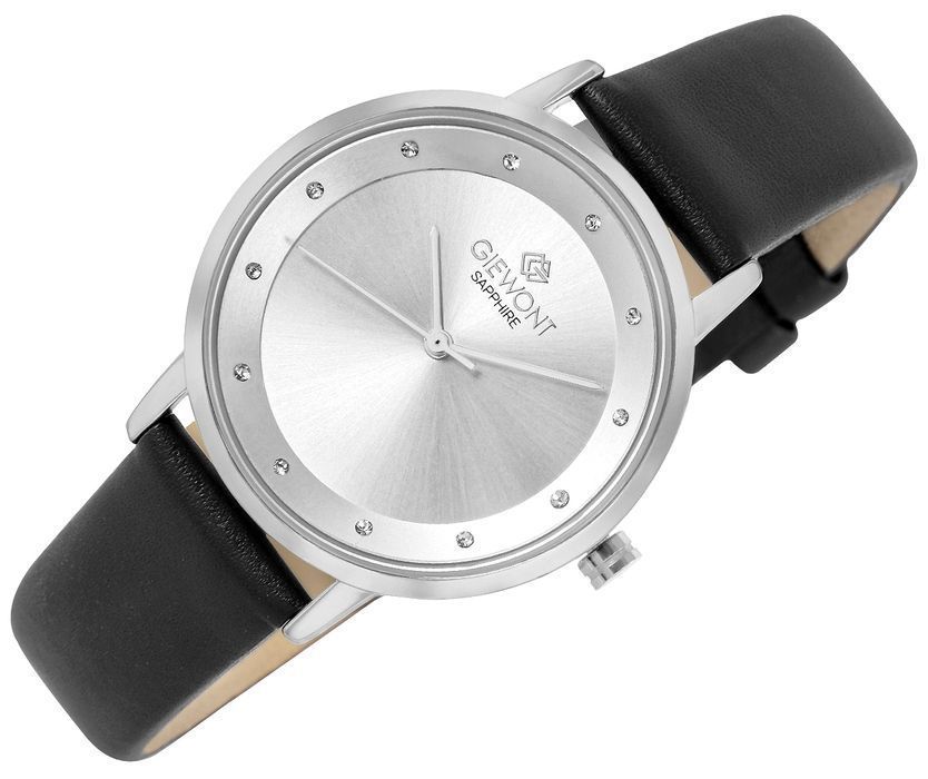 Zegarek Damski Giewont Sapphire Srebrny GW4130-A1