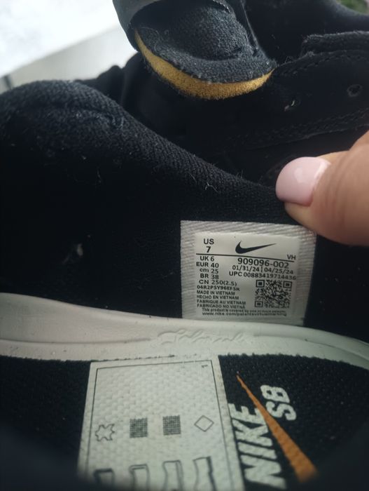 Nike SB fc classic, r.40, czarne