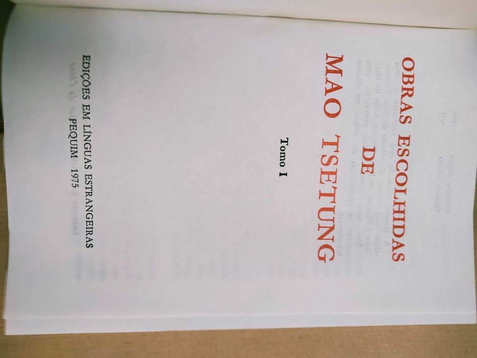 Obras Escolhidas de Mao Tsetung - 3 Volumes