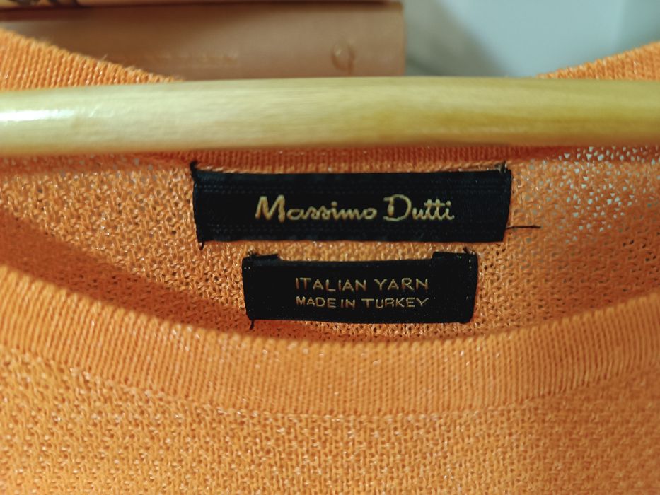 Asymetryczny sweter Massimo dutti S