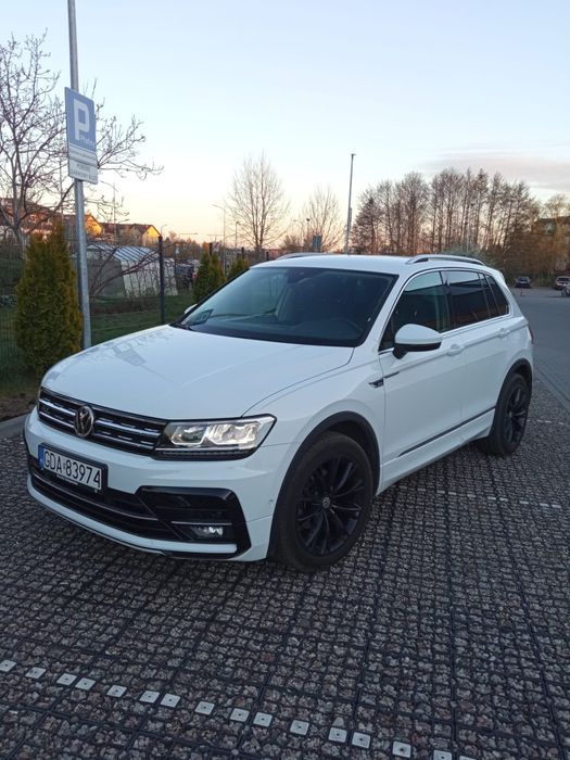 VW Tiguan 2020r 2.0 150KM R-line  diesel automat bardzo zadbany