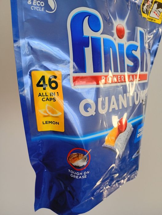 Tabletki do zmywarki kapsułki finish quantum 46 sztuk