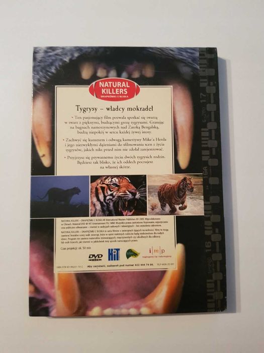 Film DVD Tygrysy Władcy Mokradeł Płyta DVD