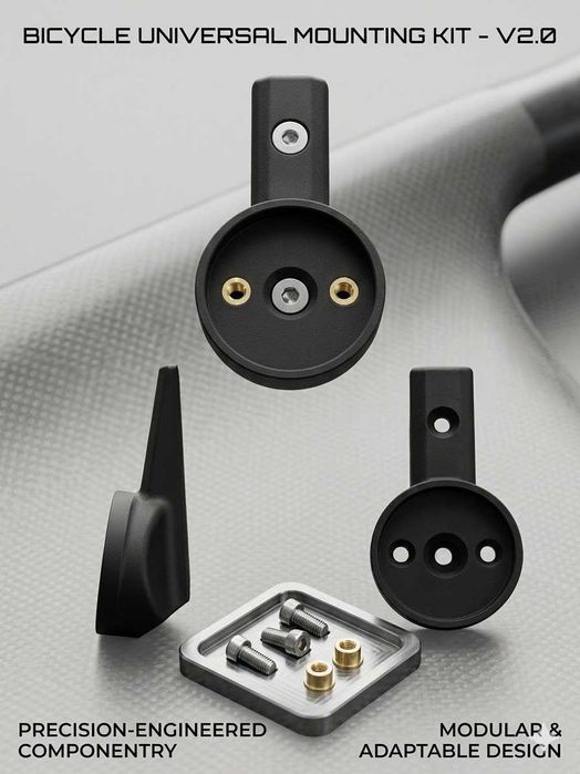 Canyon Ultimate: Suporte Garmin Aero (16.7g) Super Leve