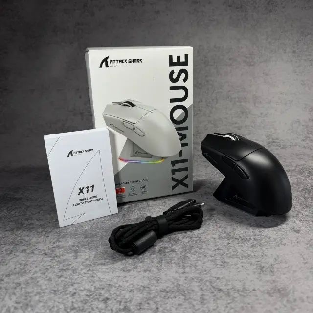 Ігрова Мишка Attack shark x11 Black