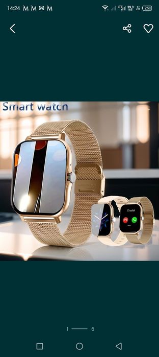 Zestaw zegarek Smart watch plus słuchawki bezprzewodowe