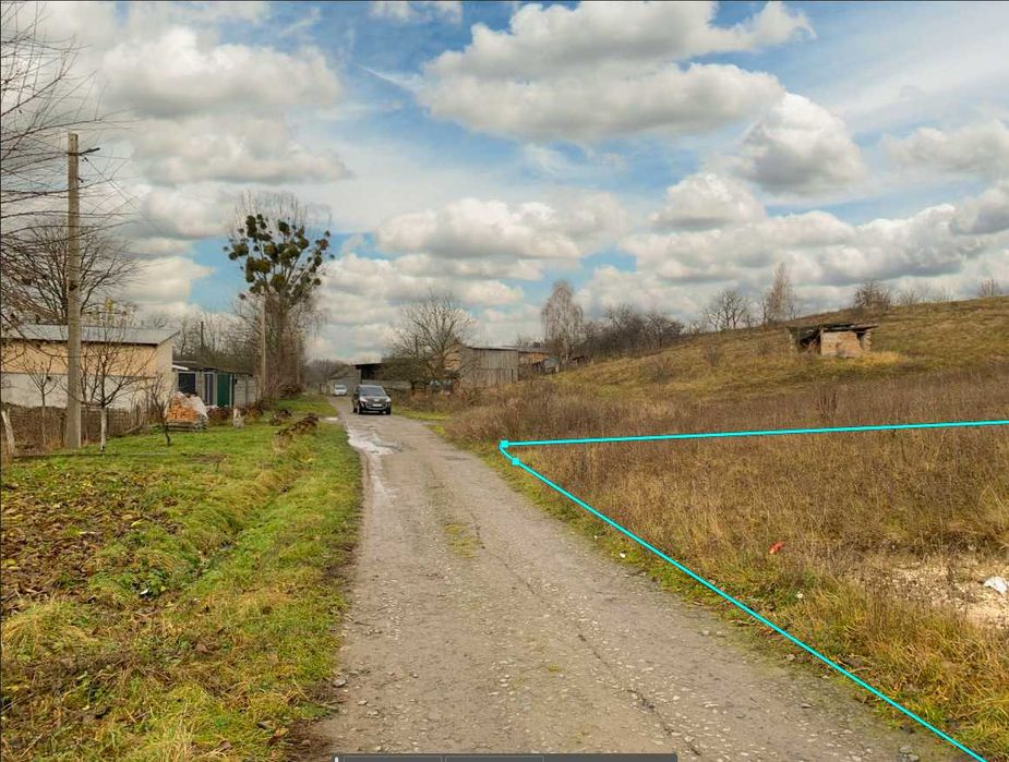 Ділянка під будівництво в Обарові