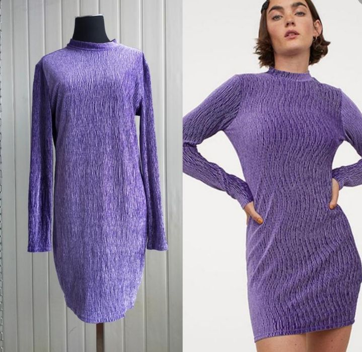 H&M cudna sukienka aksamit rXS