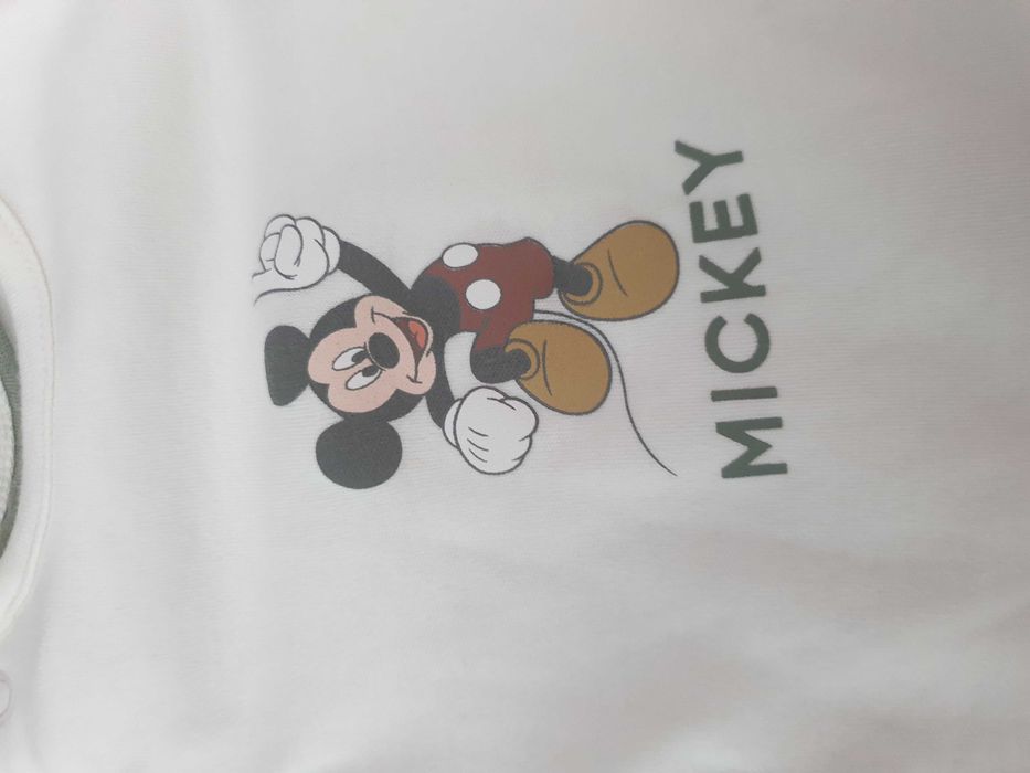 Komplet c&a 56 myszka mickey body spodnie
