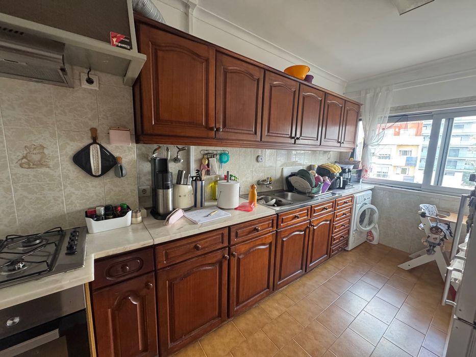 Cozinha Madeira com bancada