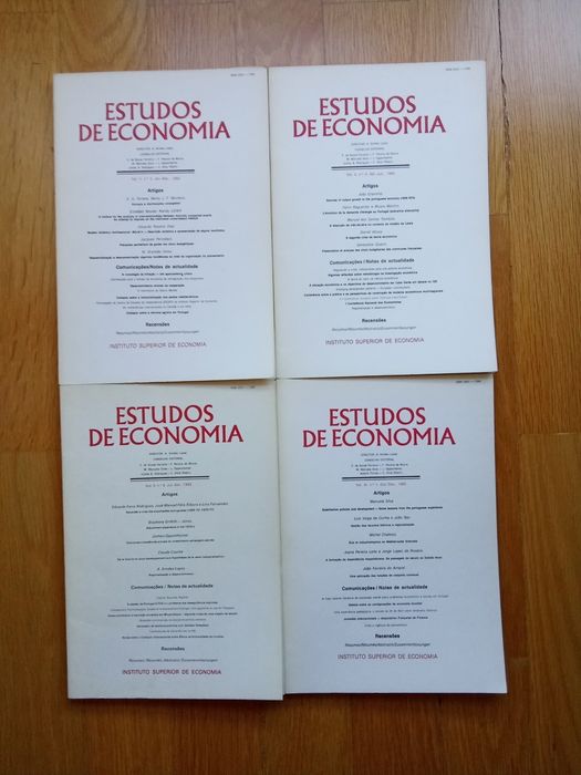Estudos de economia