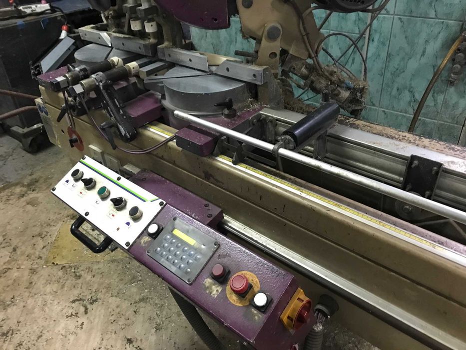 Piła dwugłowicowa FOM automatyczny rozsuwana, sprawna