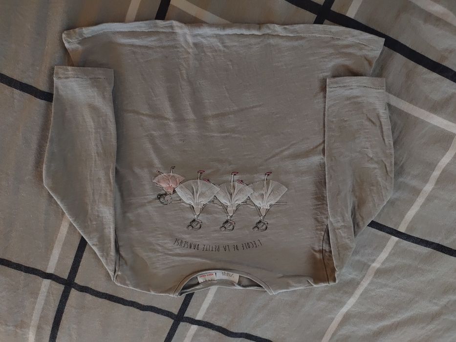 Zestaw 2 bluzek z długim rękawem rozm 92. Jak NOWE!