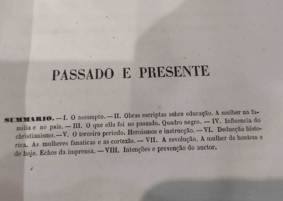 A Mulher sua Infância, educação e influencia na Sociedade S. de Frias