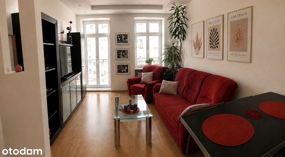 Mieszkanie 2-pokojowe, 37 m² – centrum |Szczęśliwa | 2200PLN + 600PLN