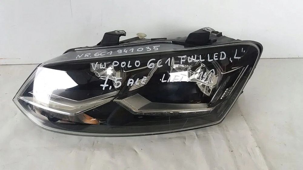 Lampy Vw Polo 6c1 Full Led Lift Po 2014