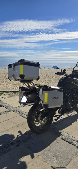 (NOVO) Malas Laterais + Top Cases Alumínio Benelli 702/702X