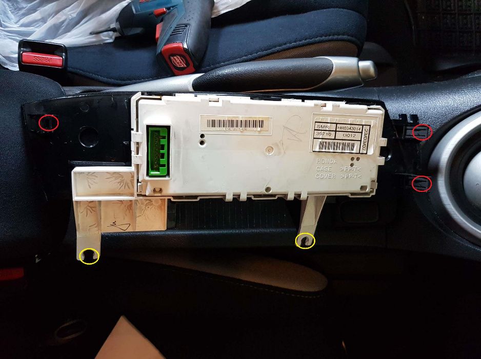 Naprawa 80zł wyświetlacz UFO Honda Civic 2006-12 Gwarancja 24 m-c