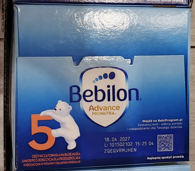 Mleko Bebilon 5 modyfikowane