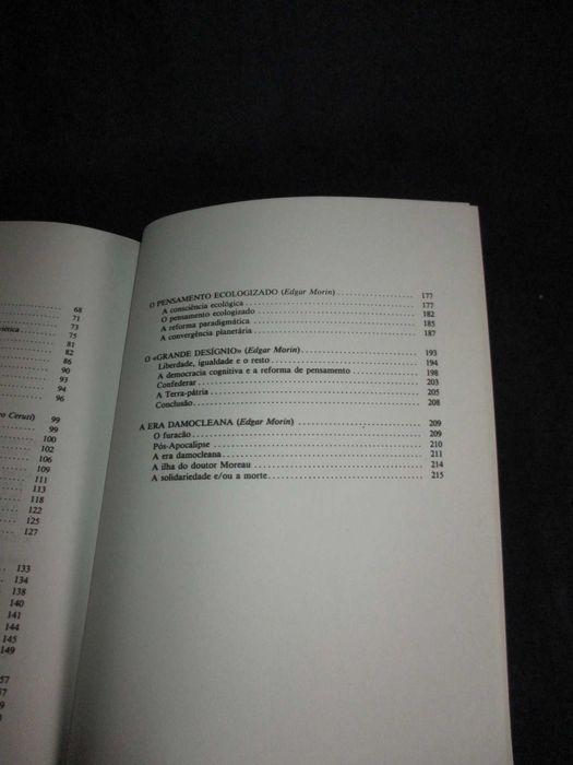 Livro Os Problemas do Fim do Século Edgar Morin