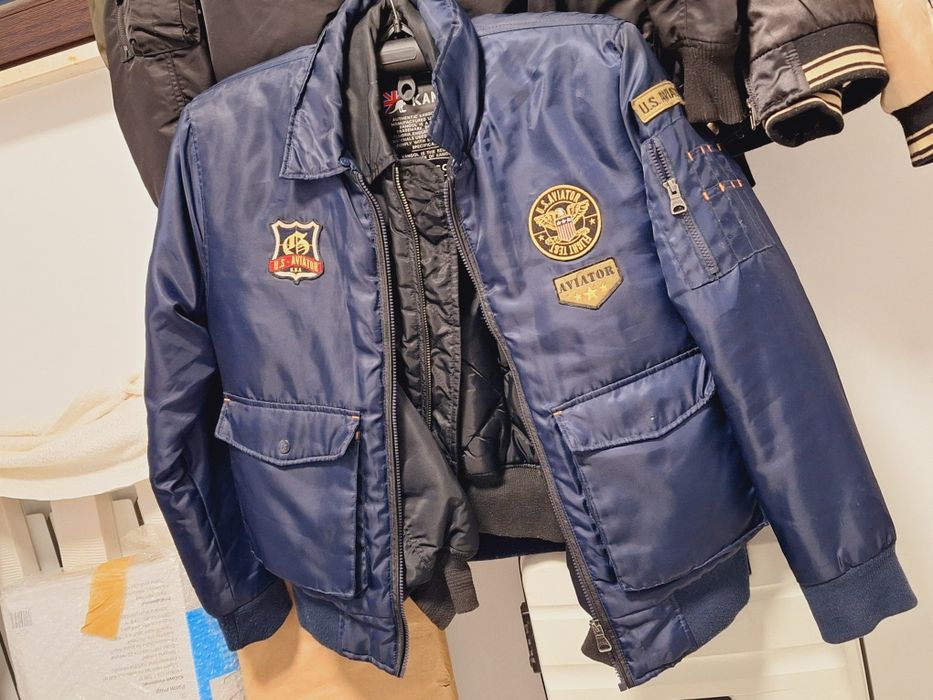 Pilotka us aviator kurtka meska