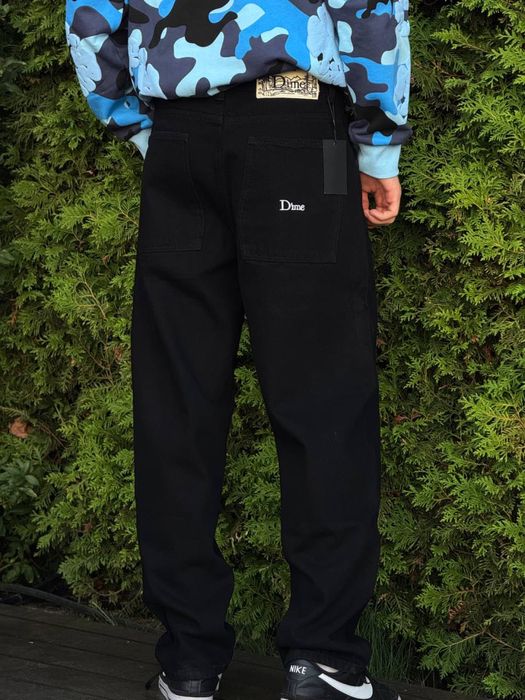 Джинси Dime мужские черные Джинсы Дайм сині чоловічі штани Дайм чорні