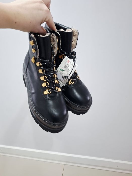 Buty Nowe reserved premium zimowe trapery ocieplane 36