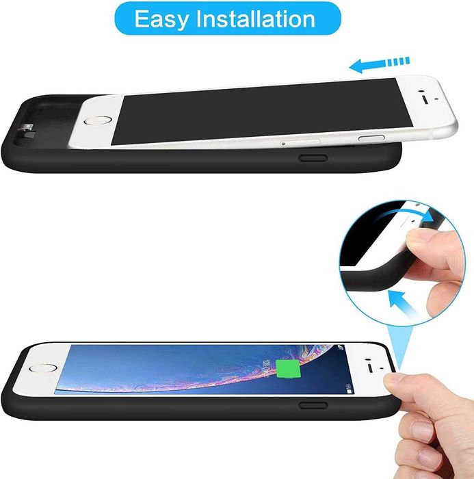 iPosible etui z baterią do iPhone 6/6s/7/8 Plus powerbank 8500mAh case
