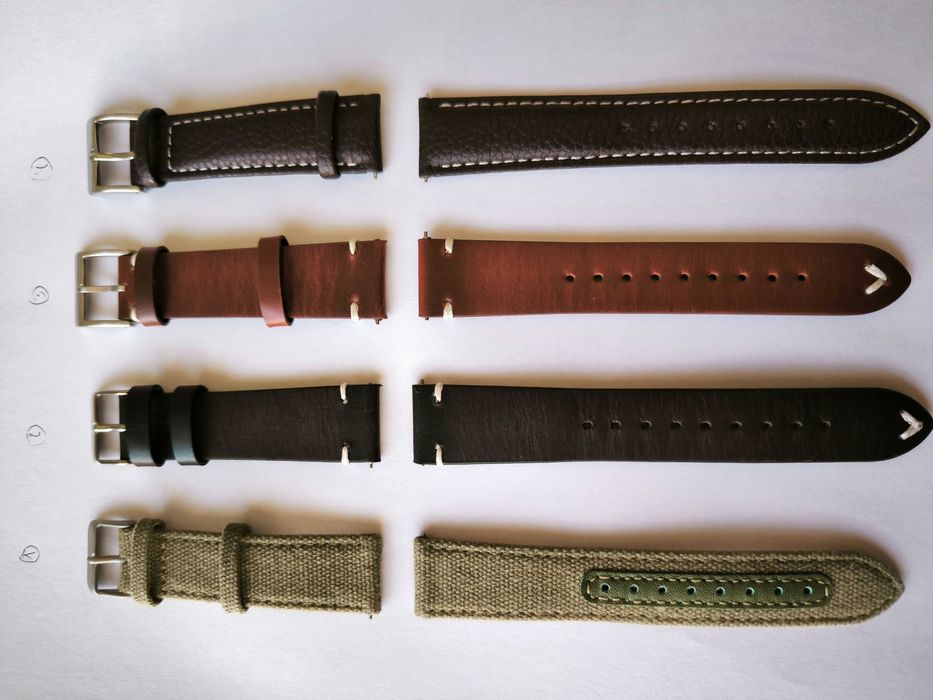 Braceletes para relógio, 20mm, NOVAS