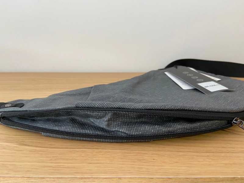 Mala masculina - Backpack & Crossbody Bag - Entrega grátis