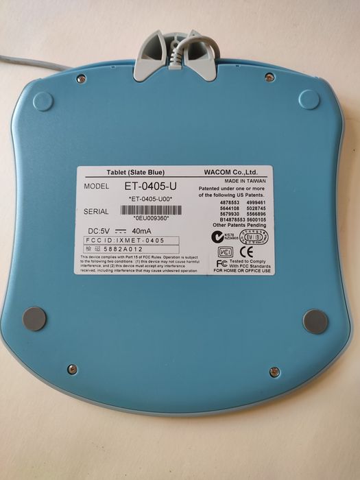 Tablet Wacom Graphire ET-0405-U (Slate Blue)