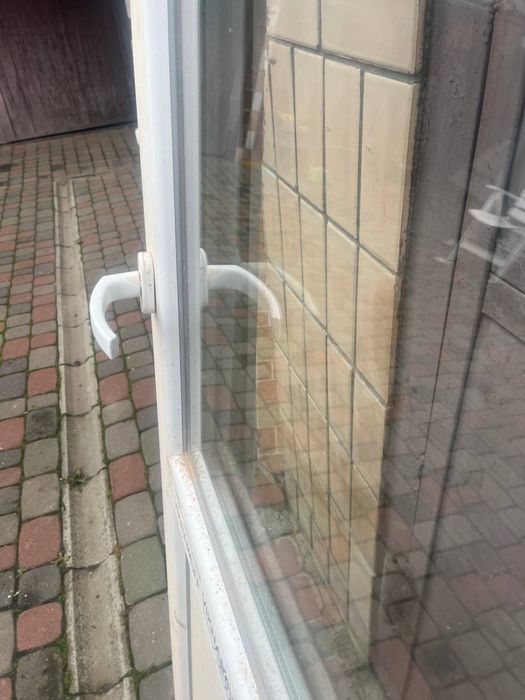 Балконний блок бу демонтований   Пластикові двері