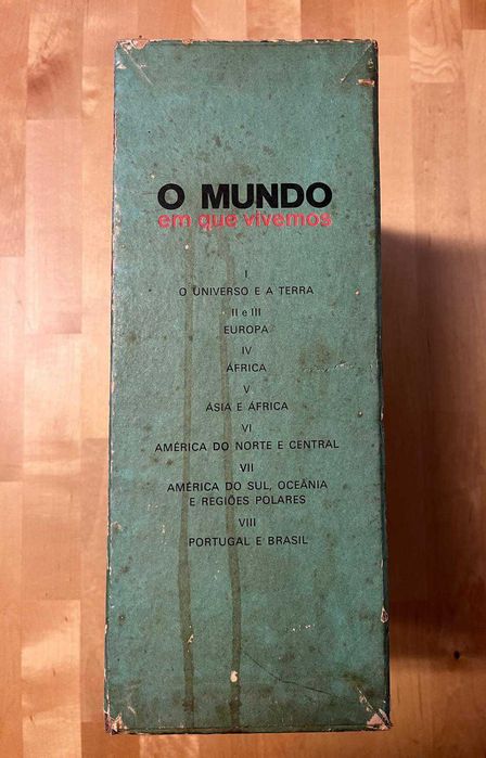 Enciclopedia O Mundo em que vivemos- 8 Volumes