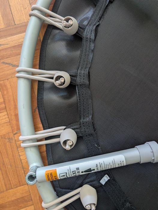 Trampolim de Fitness FIT TRAMPO500 DOMYOS com Barra Frontal