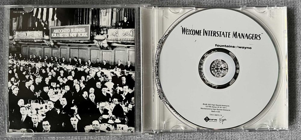 FOUNTAINS OF WAYNE - Welcome Interstate Managers - CD - USA