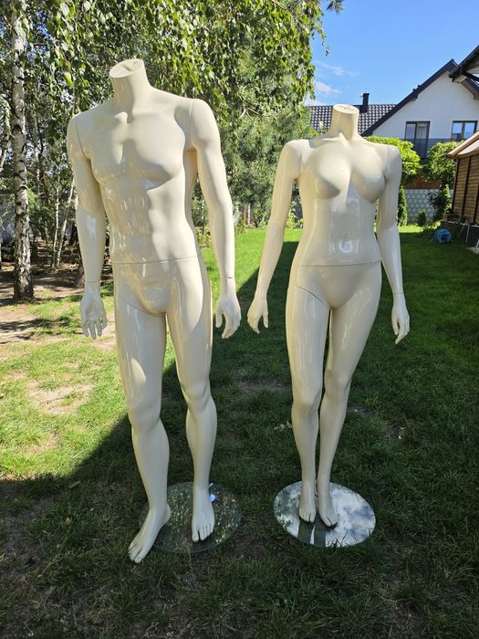 Manekin damski i męski  uzywane