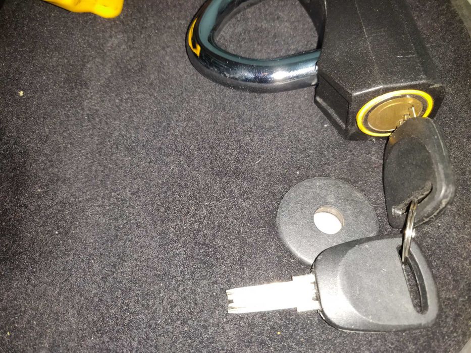 Conjunto de Trancas  Anti roubo e chave  Extensível