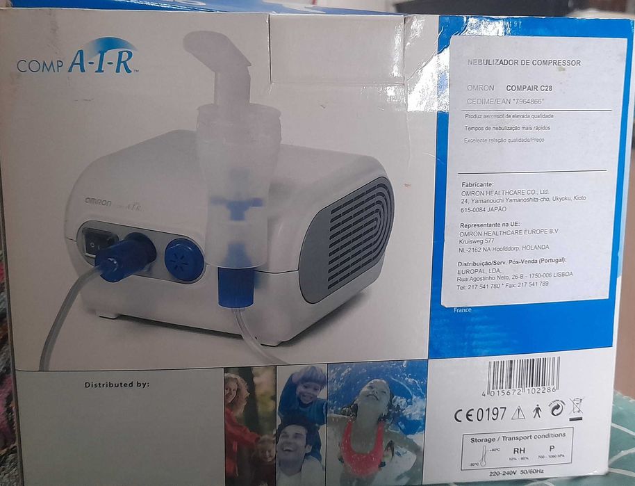 Máquina de Vapores - Nebulizador de compressor