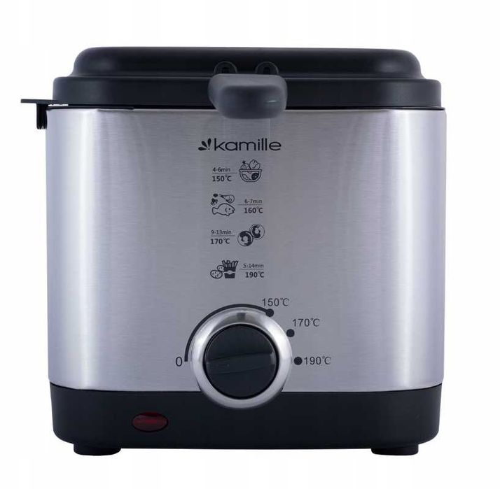 Frytkownica Olejowa Frytownica Do Frytek Kurczaka Kamille - PROMOCJA