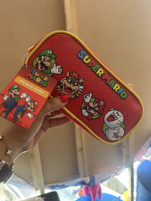 Estojo escolar Super Mario
