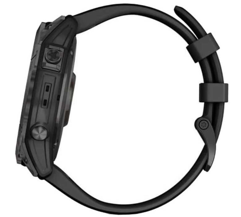 Смарт-годинник Garmin Fenix 7X 51mm Sapphire Solar Carbon 010-02541-10