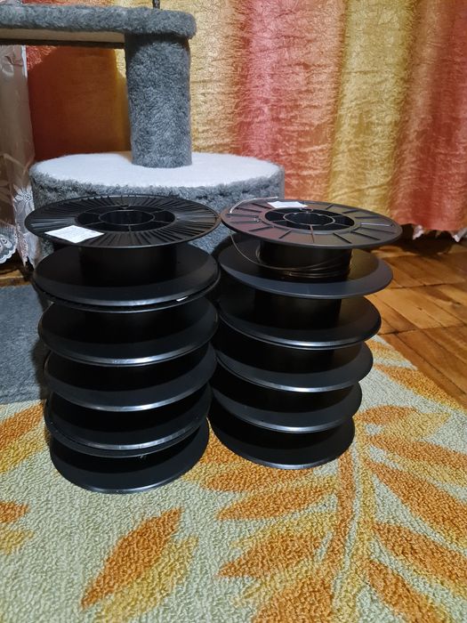 Пустые катушки от 3D пластика (PETG) — 10 шт.